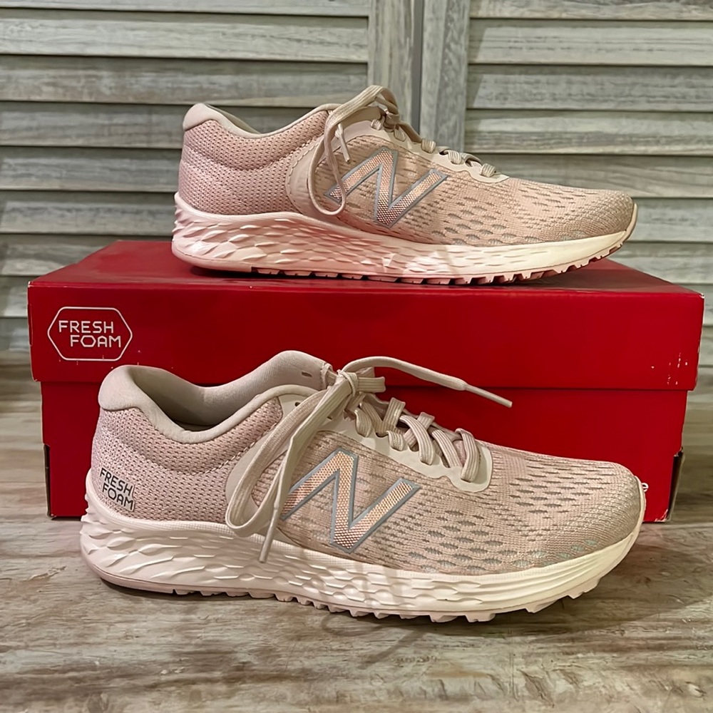 NIB Womens New Balance Fresh Foam Arishi Running Shoes Pink 5